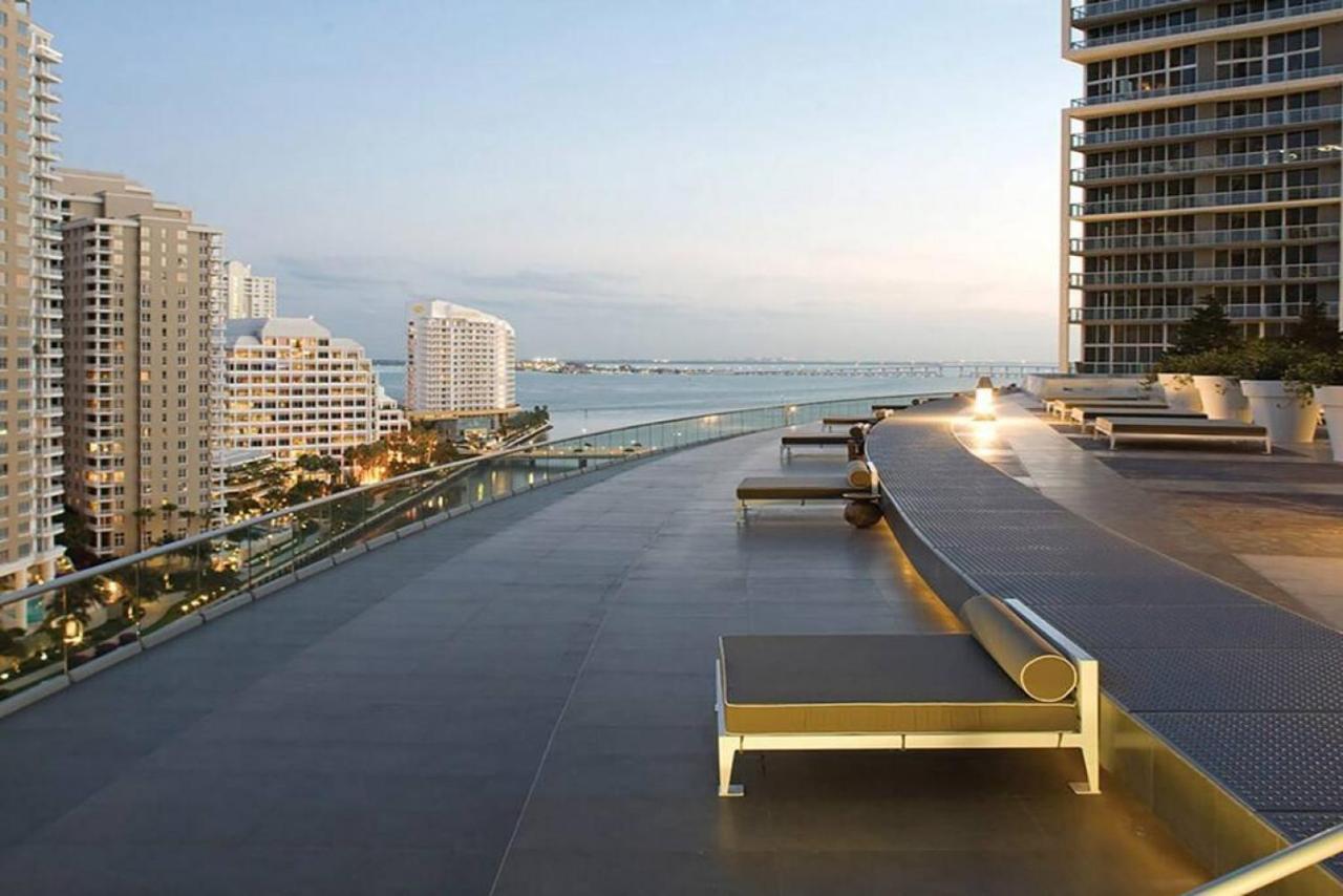 Beautiful One Bedroom Condo 16Ft Ceilings At The W Miami Eksteriør bilde